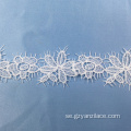 White Cluny Modern Lace Trim